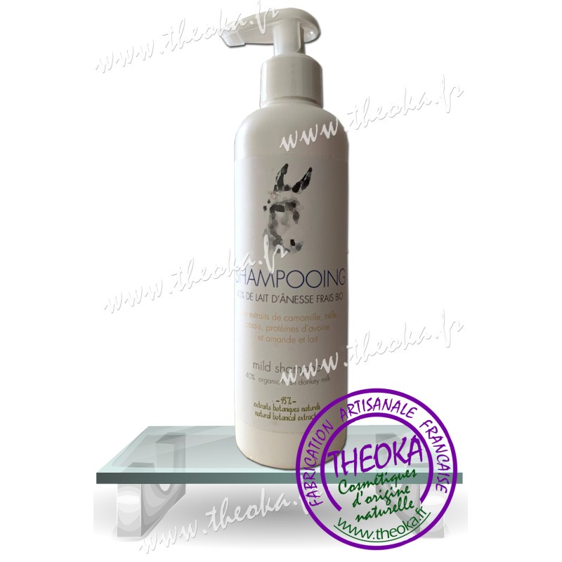 Shampooing au lait d'ânesse - 250 ml