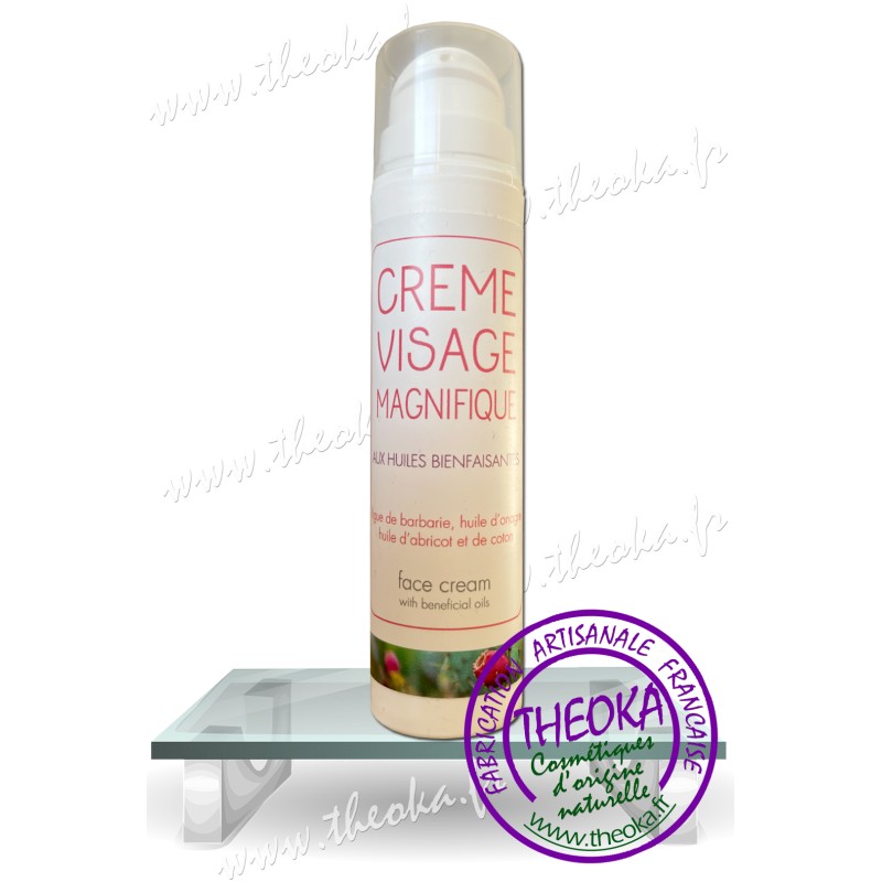 Crème visage gorgée d'huiles précieuses