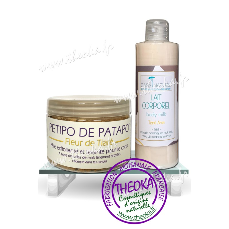 Pack Gommage Fleur de Tiaré