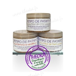 PETIPO PATAPO coton exfoliant douche bain peau naturel gommage