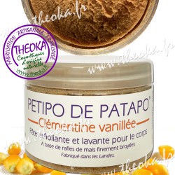 PETIPO PATAPO coton exfoliant douche bain peau naturel gommage